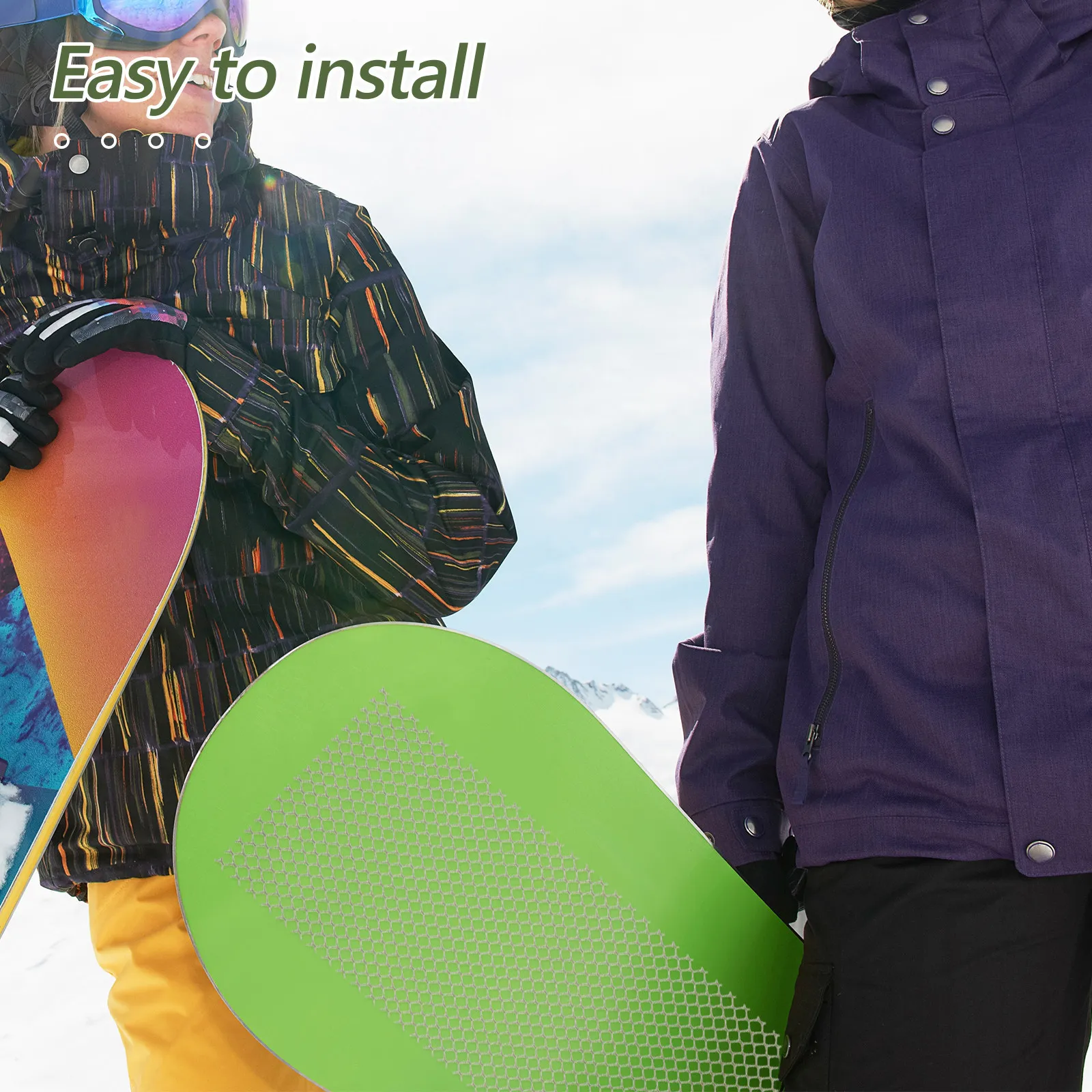 Practical Ski Mesh Durable Flexible Antifreezing Snowboard Protection Lightweight Portable Ski Accessories Skiing Supplies
Practical Ski Mesh Durable Flexible Antifreezing Snowboard Protection Lightweight Portable Ski Accessories Skiing Supplies