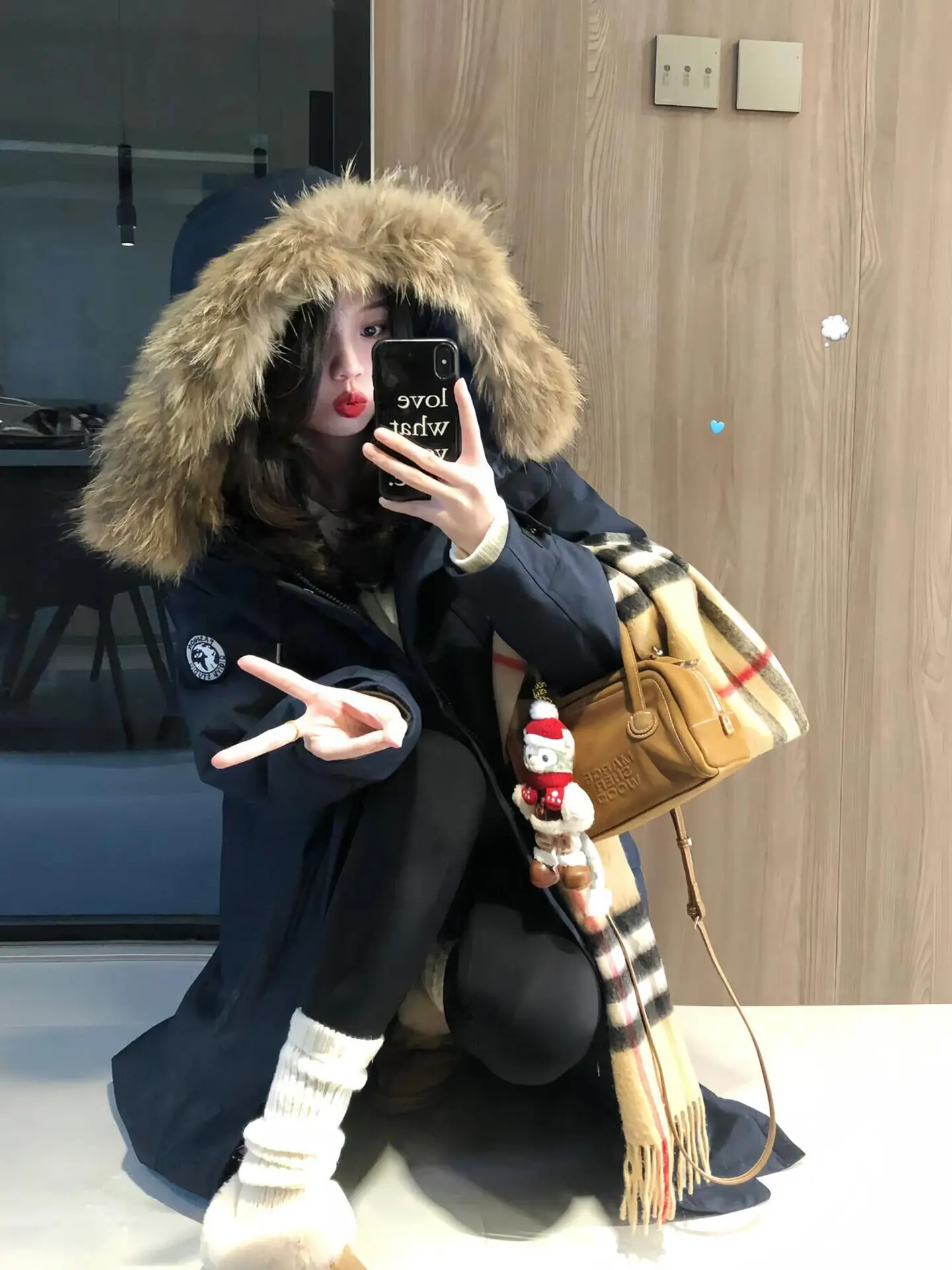 Parkas Jacket Woman Womens Autumn Waist-Closed Plaid Zipper Outdoors Double-Sided Oversized Leisure Full-Zip Pure Tight-Fitting
Parkas Jacket Woman Womens Autumn Waist-Closed Plaid Zipper Outdoors Double-Sided Oversized Leisure Full-Zip Pure Tight-Fitting