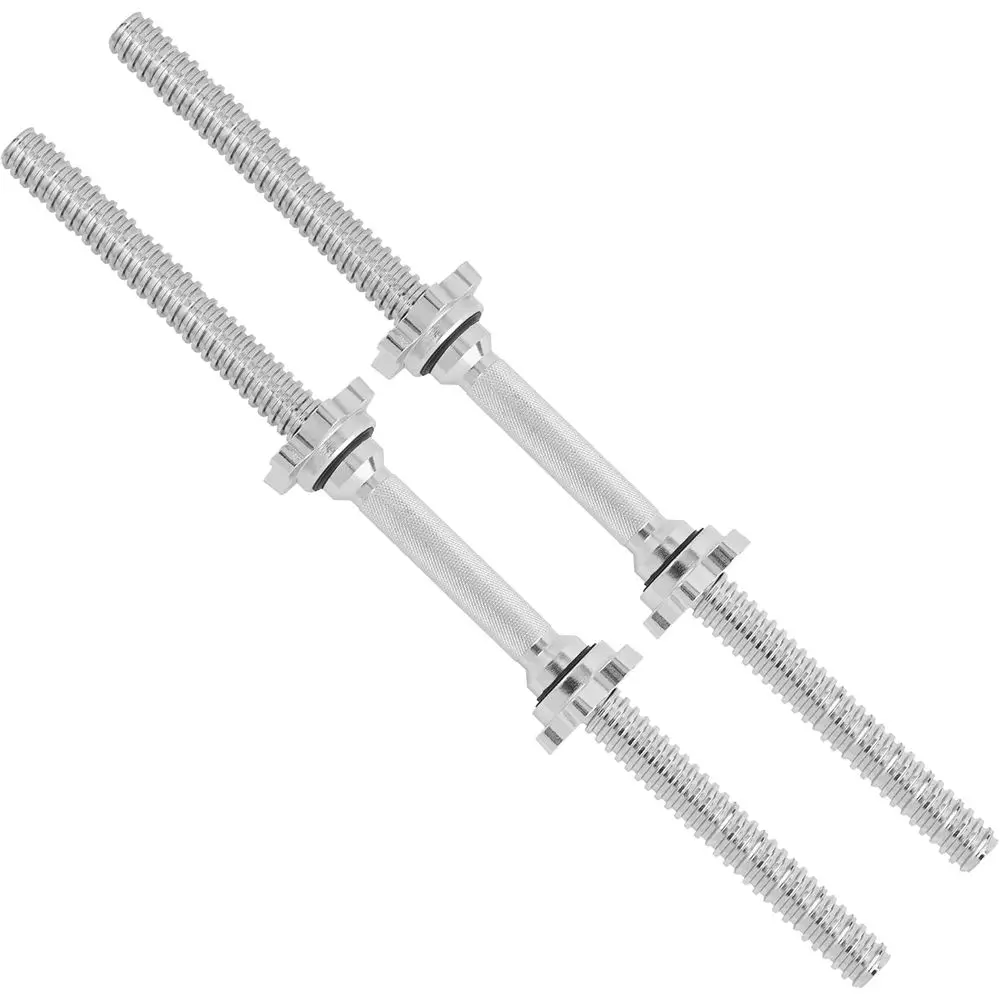 Threaded Dumbbell Handles with Adjustable Bars, Multiple Sizes, 1 or 1.15 Plates, Non-Slip Grip, Star-Lock Collars
Threaded Dumbbell Handles with Adjustable Bars, Multiple Sizes, 1 or 1.15 Plates, Non-Slip Grip, Star-Lock Collars