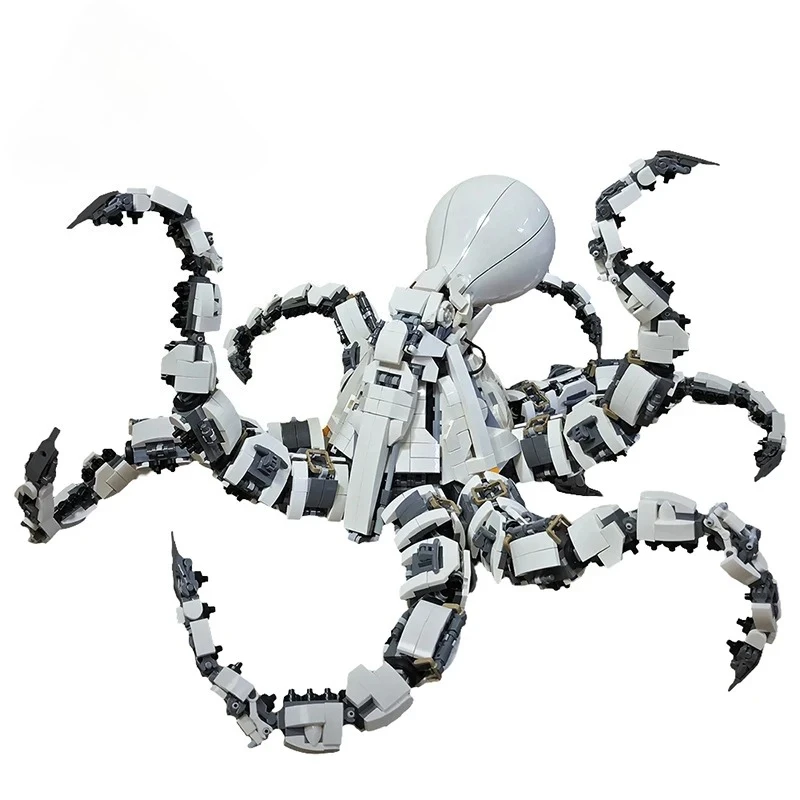 Строительные блоки MOC, наборы осьминога, креативный робот-монстр, строительные блоки, модель игрушки для детей, подарки на день рождения, кирпичи
Строительные блоки MOC, наборы осьминога, креативный робот-монстр, строительные блоки, модель игрушки для детей, подарки на день рождения, кирпичи