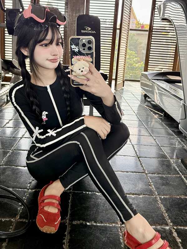 Conservative Long Pants Swimsuit Women's Spor Sle Swimming Surfing Diving Slimming Holiday Hot Springs Suitable
Conservative Long Pants Swimsuit Women's Spor Sle Swimming Surfing Diving Slimming Holiday Hot Springs Suitable