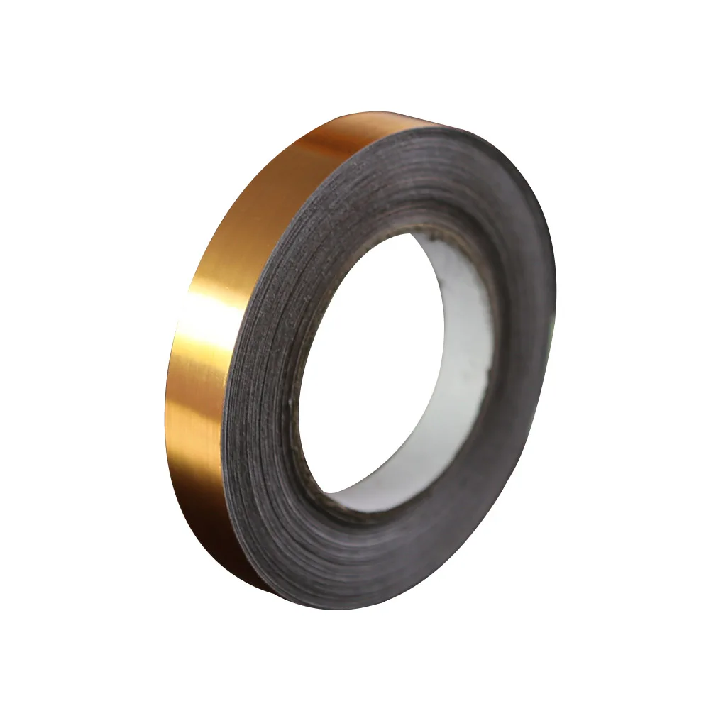 Tile Sticker Seal Strong Double Sided Tape Golden High Gloss PVC Copper Waterproof Heat Resistant Self Adhesive Roll for Tile
Tile Sticker Seal Strong Double Sided Tape Golden High Gloss PVC Copper Waterproof Heat Resistant Self Adhesive Roll for Tile