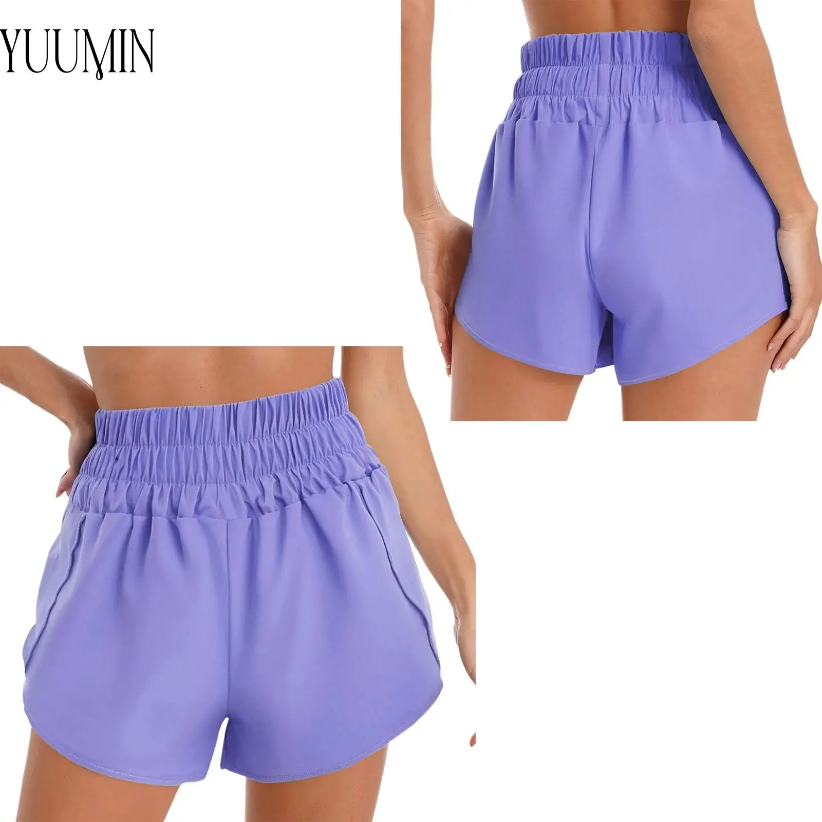 Quick-Drying Sports Bottom Women High-quality High Waist Wide Elastic Waistband Shorts for Cycling Running Jogging Yoga Exercise 
Quick-Drying Sports Bottom Women High-quality High Waist Wide Elastic Waistband Shorts for Cycling Running Jogging Yoga Exercise