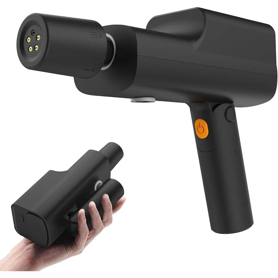 Складная аккумуляторная мойка высокого давления с автомобильным зарядным устройством, портативный мощный пистолет 249PSI со шлангом 16,4 фута, насадка 5-в-1 Han
Складная аккумуляторная мойка высокого давления с автомобильным зарядным устройством, портативный мощный пистолет 249PSI со шлангом 16,4 фута, насадка 5-в-1 Han