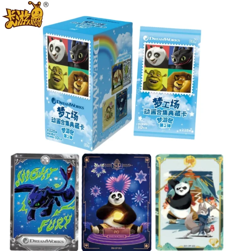 KAYOU Genuine DreamWorks Card Sleepwalking Pack Gold Silver SE Card Kung Fu Panda Movie TV Anime Collection Card Toys Gifts
KAYOU Genuine DreamWorks Card Sleepwalking Pack Gold Silver SE Card Kung Fu Panda Movie TV Anime Collection Card Toys Gifts