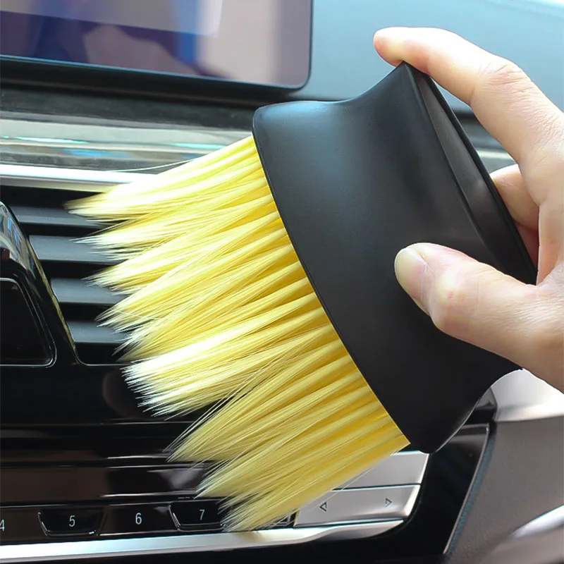2 Pcs Soft and Hard Hair Car Interior Cleaning Brush Air Outlet Dust Brush - Essential Car Cleaning Tool for Interior Detailing
2 Pcs Soft and Hard Hair Car Interior Cleaning Brush Air Outlet Dust Brush - Essential Car Cleaning Tool for Interior Detailing