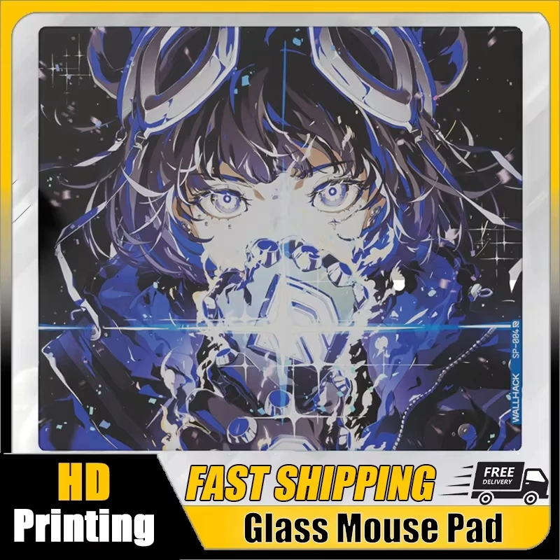 Glass Mouse Pad W-Wallhack Sp-004 GRAVITY Custom Smooth Frosted Surface Desk Mat Tempered For FPS Office Pad Gaming Accessories
Glass Mouse Pad W-Wallhack Sp-004 GRAVITY Custom Smooth Frosted Surface Desk Mat Tempered For FPS Office Pad Gaming Accessories