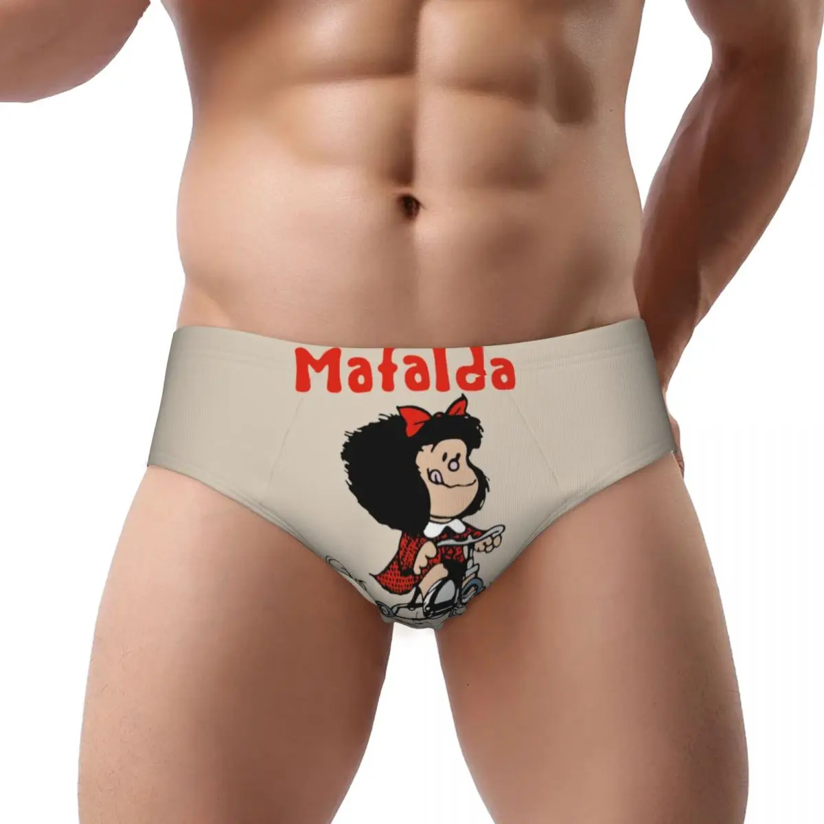 Мужские трусы Mafalda на заказ, велосипедные 3-колесные трусы, мужские удобные трусы Quino Manga с героями мультфильмов, нижнее белье, трусы
Мужские трусы Mafalda на заказ, велосипедные 3-колесные трусы, мужские удобные трусы Quino Manga с героями мультфильмов, нижнее белье, трусы