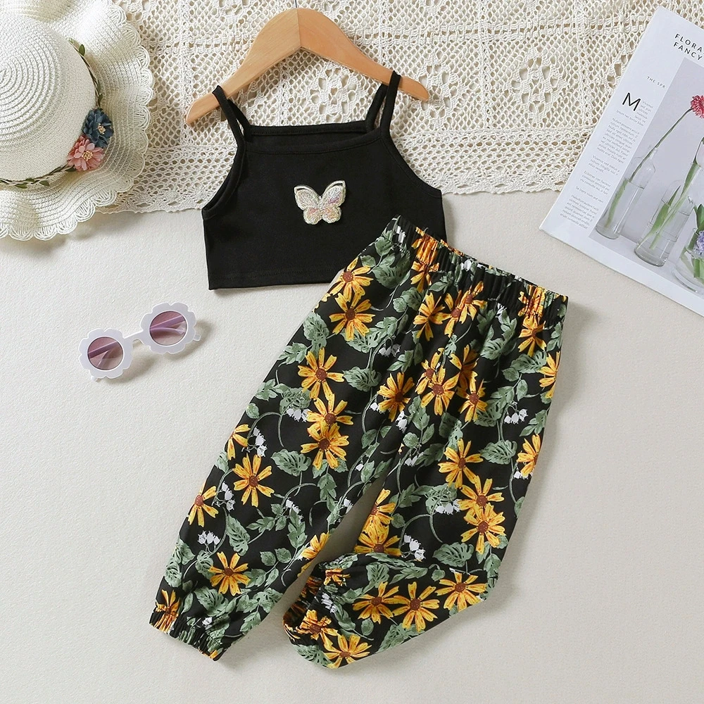 Young Girl Clothes Summer Outfits Kids Clothing Casual Solid Color Knit Wave Top And Elastic Waist Pants Set for Daily Wear
Young Girl Clothes Summer Outfits Kids Clothing Casual Solid Color Knit Wave Top And Elastic Waist Pants Set for Daily Wear