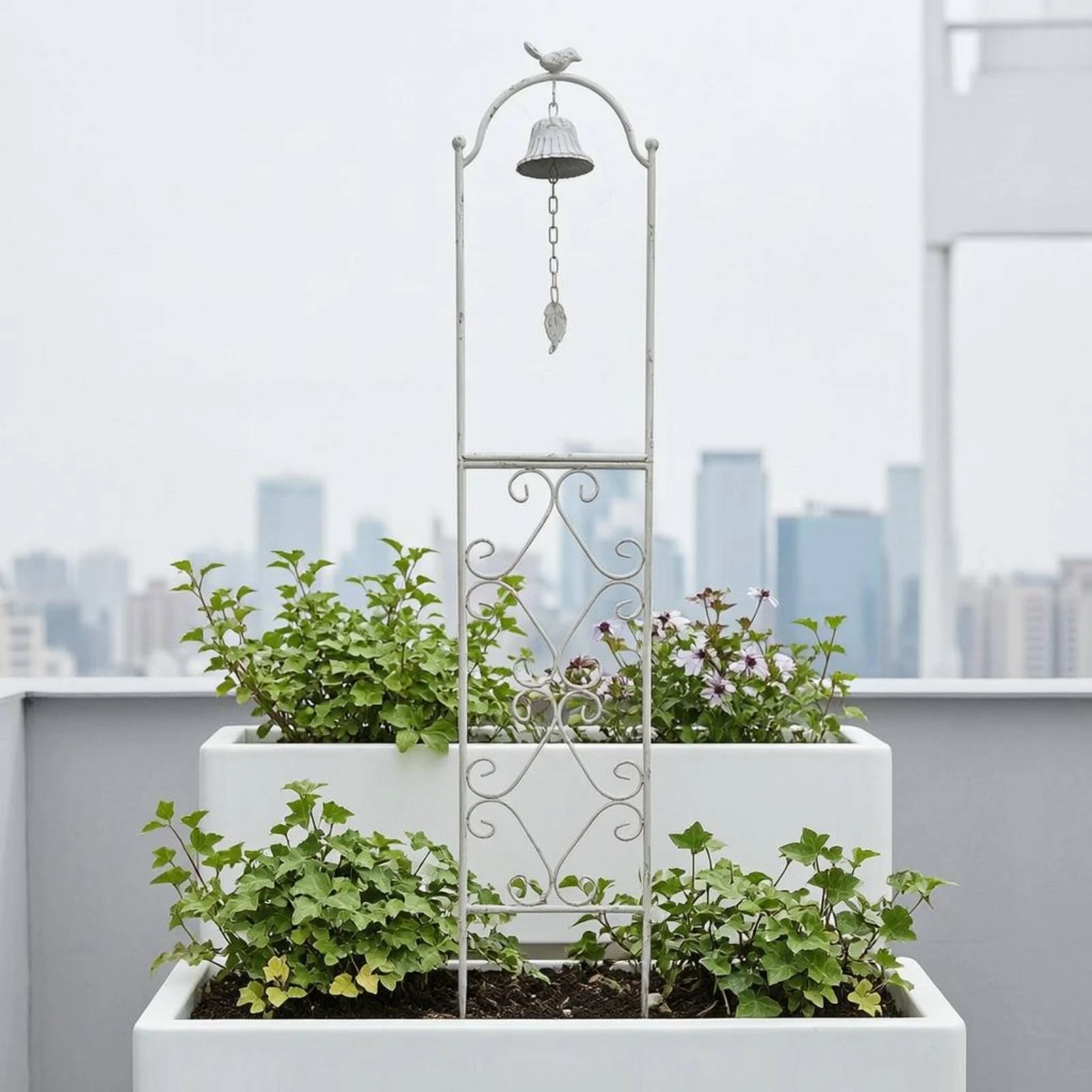 Bird Top Plant Support Scrolling Ornamentation Bell Hanging Plant Support Decorative Easy to Install
Bird Top Plant Support Scrolling Ornamentation Bell Hanging Plant Support Decorative Easy to Install