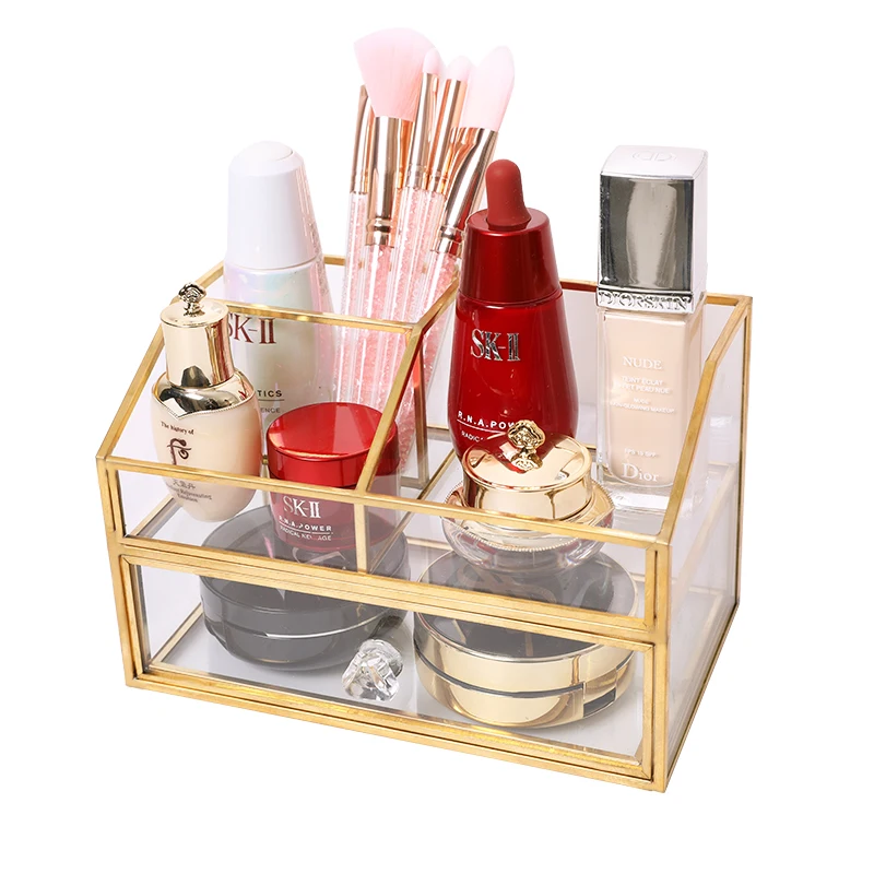 Nordic Glass Cosmetic Organizer Bathroom Perfume Nail polish Lipstick Storage Drawer Case Dust-proof Makeup Storage Tools
Nordic Glass Cosmetic Organizer Bathroom Perfume Nail polish Lipstick Storage Drawer Case Dust-proof Makeup Storage Tools