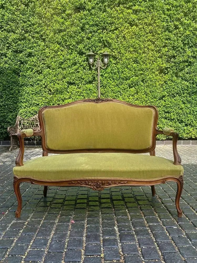 Solid wood sofa double household living room carved sofa
Solid wood sofa double household living room carved sofa
