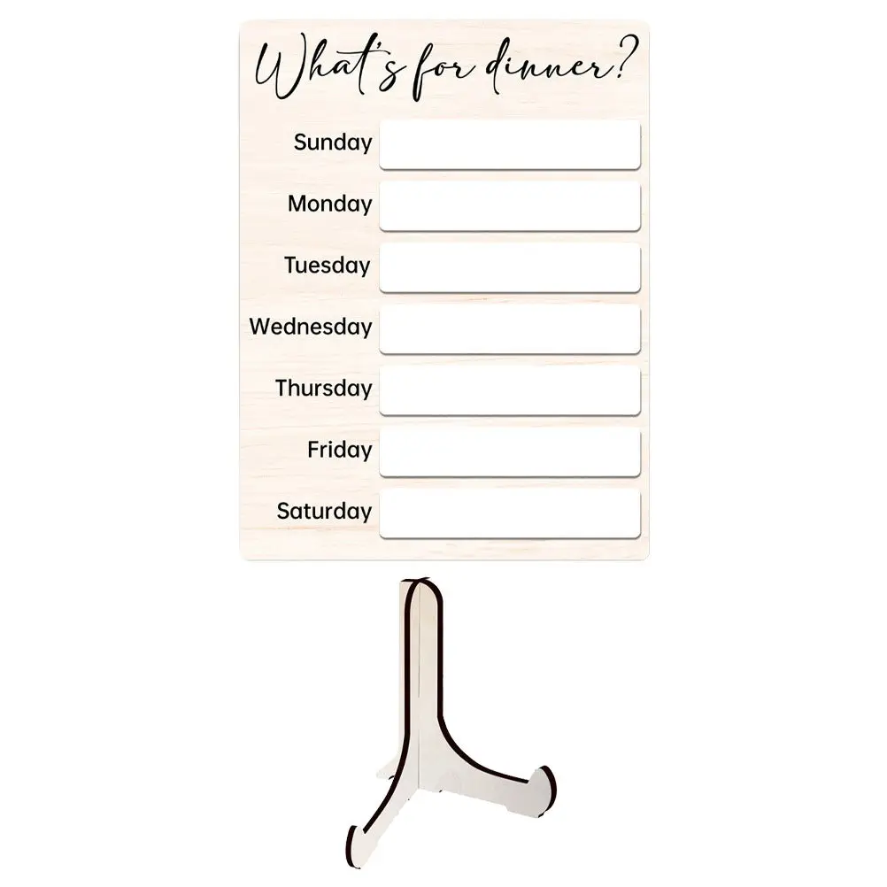 1Set Multipurpose Magnetic Meal Board for Fridge Dry Erase Weekly Menu Planner Kitchen Organization Board Household Schedule
1Set Multipurpose Magnetic Meal Board for Fridge Dry Erase Weekly Menu Planner Kitchen Organization Board Household Schedule
