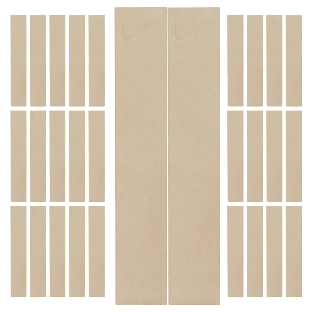 100Pcs Kraft Paper Chopstick Sleeves Thick Waterproof Durable Disposable Utensil Holders for Restaurant Party Wedding Picnic
100Pcs Kraft Paper Chopstick Sleeves Thick Waterproof Durable Disposable Utensil Holders for Restaurant Party Wedding Picnic