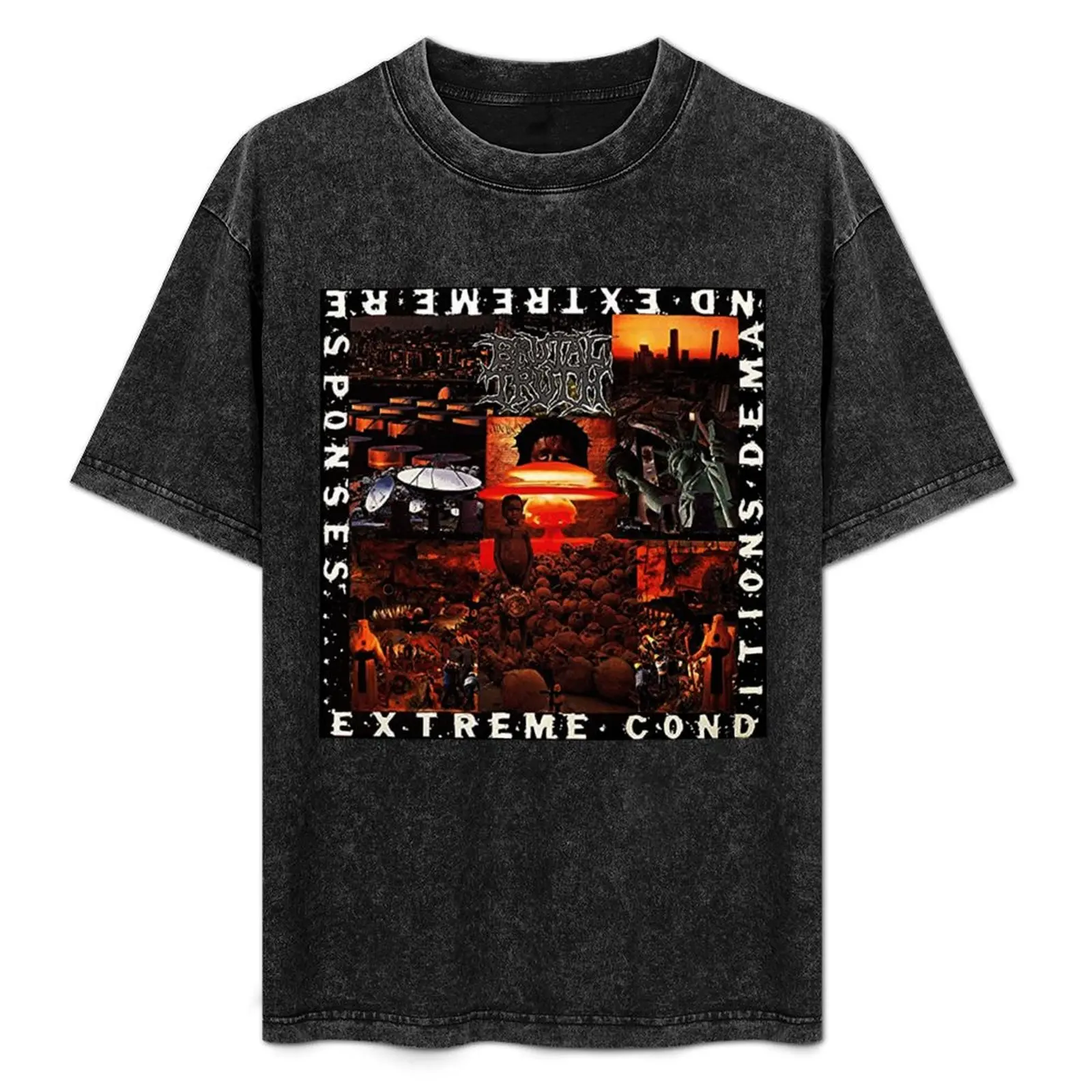 Extreme Conditions Demand Extreme Responses Brutal Truth T-Shirt Casual Daily Graphic Tee
Extreme Conditions Demand Extreme Responses Brutal Truth T-Shirt Casual Daily Graphic Tee