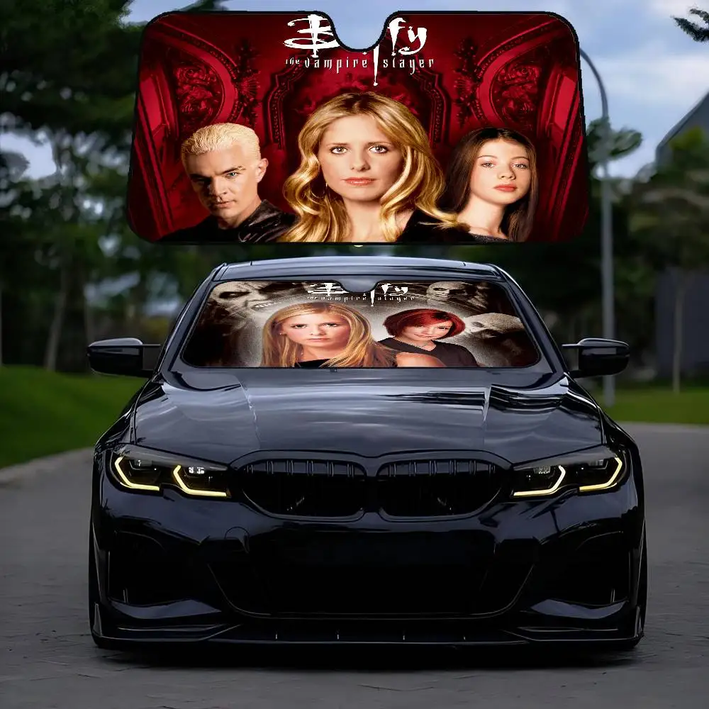 TV Buffy The Vampire Slayer Windshield Sunshade Customized Aluminium Foil Car Window Windscreen Cover Sunscreen Curtain
TV Buffy The Vampire Slayer Windshield Sunshade Customized Aluminium Foil Car Window Windscreen Cover Sunscreen Curtain