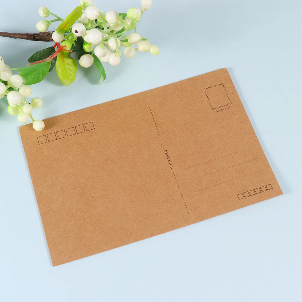 40Pcs Kraft Postcards Blank 98x142mm for Wedding Engagement Anniversary Party DIY Watercolor Painting Sketch Greeting Cards
40Pcs Kraft Postcards Blank 98x142mm for Wedding Engagement Anniversary Party DIY Watercolor Painting Sketch Greeting Cards