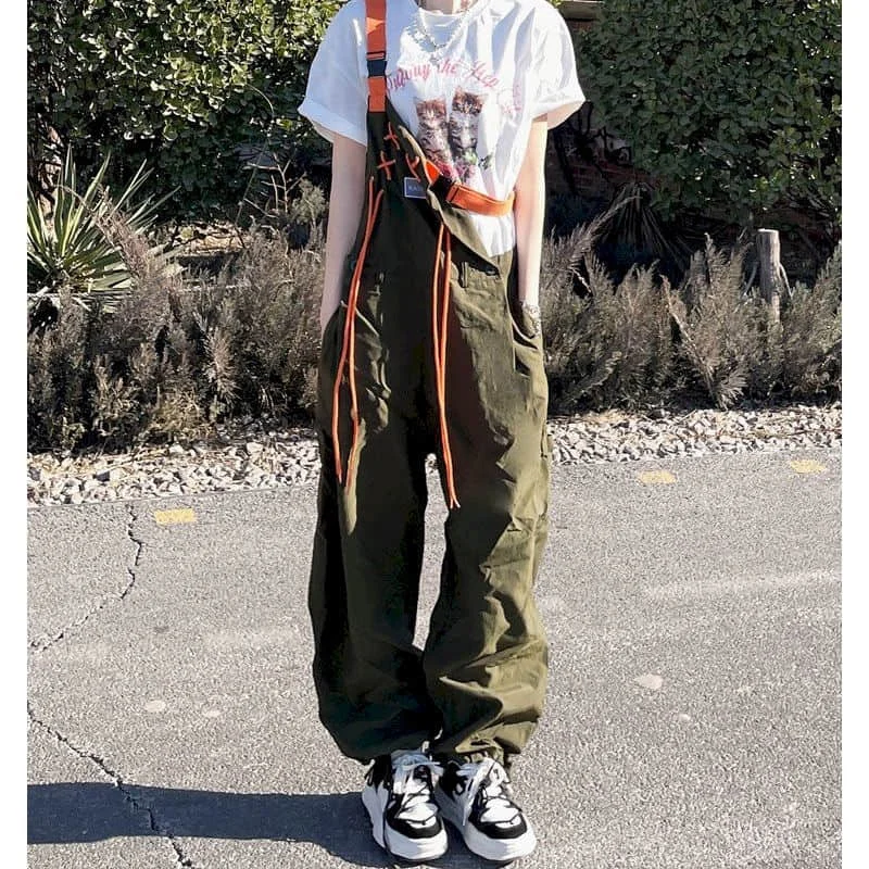 Loose Trousers Overalls for Women Clothes One Piece Outfit Women Jumpsuits for Women Korean Fashion Vintage Playsuits Casual
Loose Trousers Overalls for Women Clothes One Piece Outfit Women Jumpsuits for Women Korean Fashion Vintage Playsuits Casual