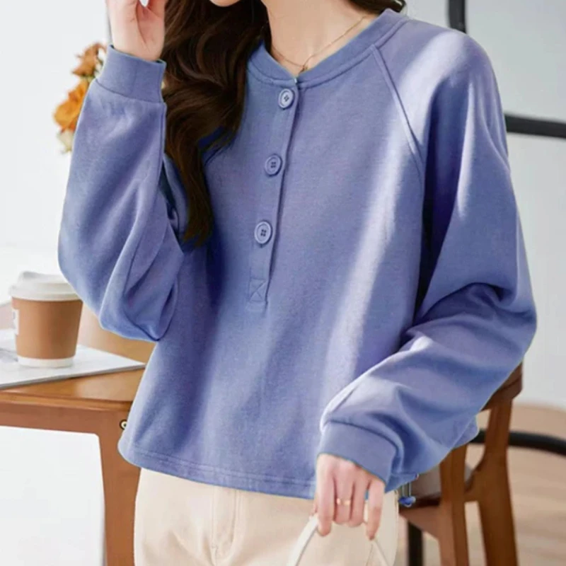 Cotton Woman Tops Spring and Autumn Sweatshirt for Women Korean Matching Cheap Sweat-shirt Outerwears Novelty Aesthetic Pullover
Cotton Woman Tops Spring and Autumn Sweatshirt for Women Korean Matching Cheap Sweat-shirt Outerwears Novelty Aesthetic Pullover