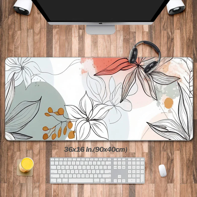 Small Rugs on Top of Desks, Large Desk Rug,cute Bohemian Mouse Pad,mid-century Modern Tropical Abstract, Neutral Office Supplies
Small Rugs on Top of Desks, Large Desk Rug,cute Bohemian Mouse Pad,mid-century Modern Tropical Abstract, Neutral Office Supplies