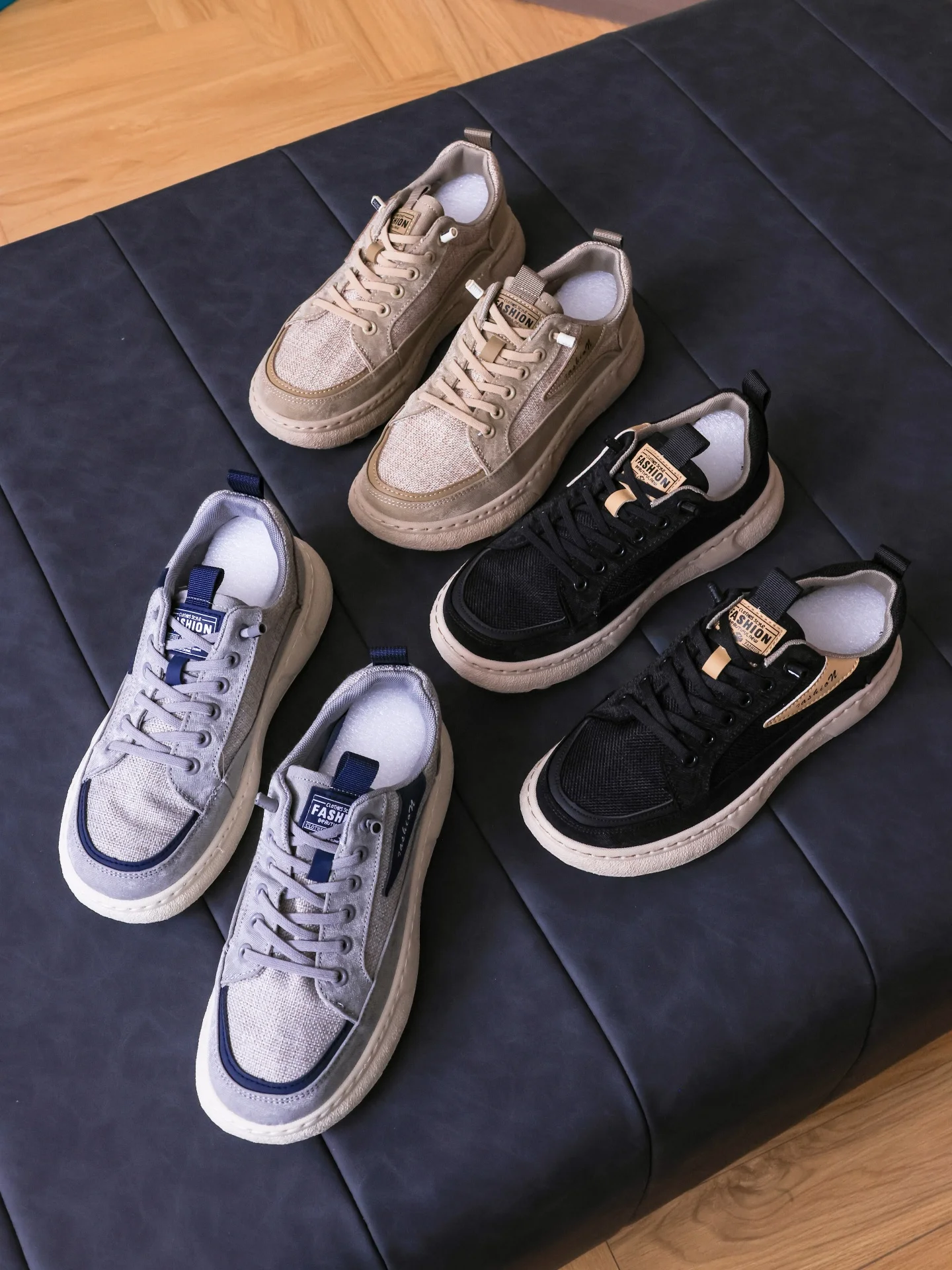 Linen Woven Breathable Lace-Up Men's Casual Shoes Summer 2026 Fashionable All-Match Hiking Shoes Deep Mouth round Toe T237
Linen Woven Breathable Lace-Up Men's Casual Shoes Summer 2026 Fashionable All-Match Hiking Shoes Deep Mouth round Toe T237