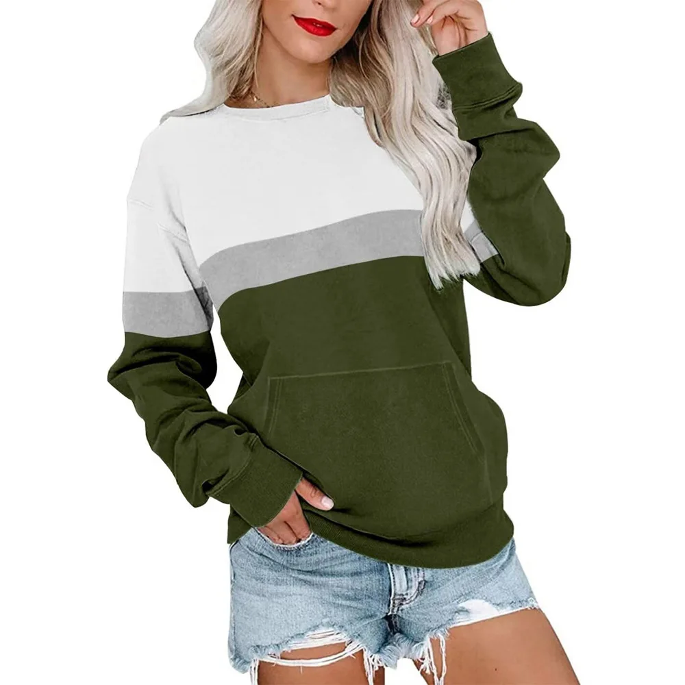 Pullover Hoodies Y2k Top Femme 2024 Autumn/Winter Women's Long Sleeve Round Neck With Velvet Loose Pocket Hoodie
Pullover Hoodies Y2k Top Femme 2024 Autumn/Winter Women's Long Sleeve Round Neck With Velvet Loose Pocket Hoodie