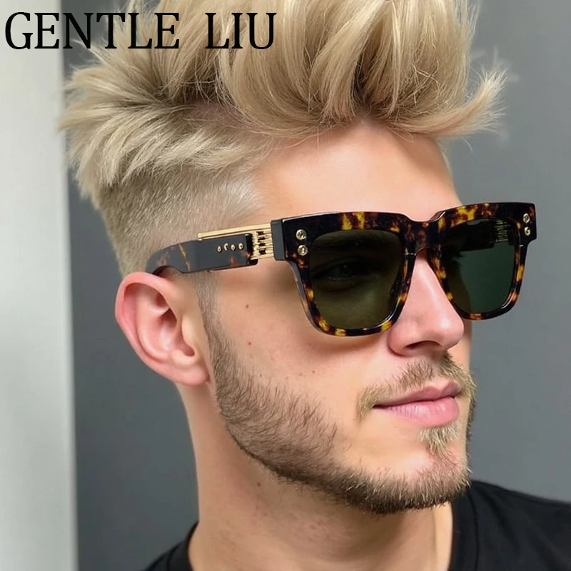 Vintage Square Punk Sunglasses Men 2025 Luxury Brand Design Steampunk Classic Sun Glasses For Male UV400 Trendy Driving Eyewear
Vintage Square Punk Sunglasses Men 2025 Luxury Brand Design Steampunk Classic Sun Glasses For Male UV400 Trendy Driving Eyewear