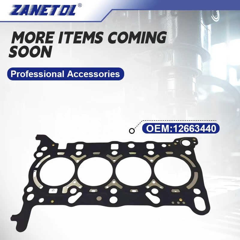 ZANETOL Cylinder Head Gasket Model for CHEVROLET EQUINOX 2018~2024 for GMC TERRAIN 2018~2024 12663440 12654991 12664940 12681523
ZANETOL Cylinder Head Gasket Model for CHEVROLET EQUINOX 2018~2024 for GMC TERRAIN 2018~2024 12663440 12654991 12664940 12681523