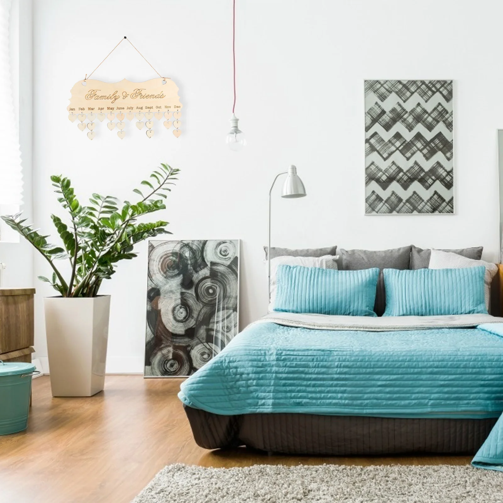 DIY Wooden Calendar Reminder Plaque Board Wall Hanging Decor Birthdays Anniversary Mother's Day Gift Hanging DIY Calendar
DIY Wooden Calendar Reminder Plaque Board Wall Hanging Decor Birthdays Anniversary Mother's Day Gift Hanging DIY Calendar