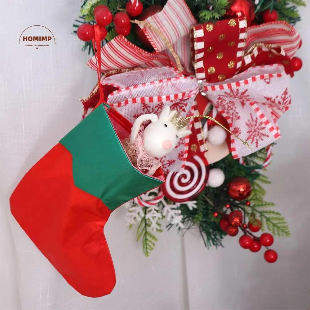 Classic Christmas Socks Simple Red & Green Candy Gift Bags Decoration Ornaments Christmas Stockings Festive Xmas Tree
Classic Christmas Socks Simple Red & Green Candy Gift Bags Decoration Ornaments Christmas Stockings Festive Xmas Tree