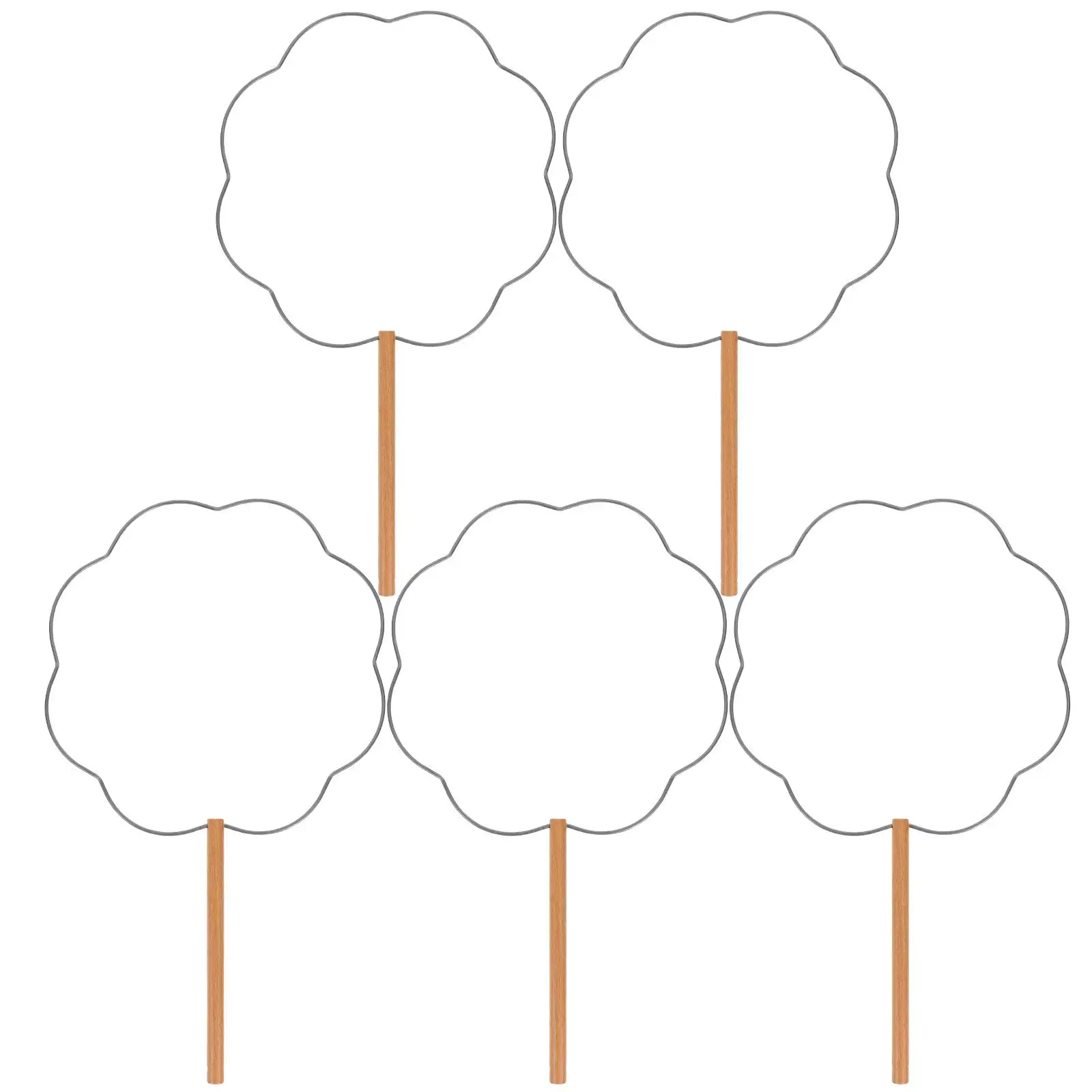 5pcs Round Fan Iron Frame Handmade Craft Sticks DIY Decorative Hanfu Silk Wedding Stage Photography Accessories
5pcs Round Fan Iron Frame Handmade Craft Sticks DIY Decorative Hanfu Silk Wedding Stage Photography Accessories