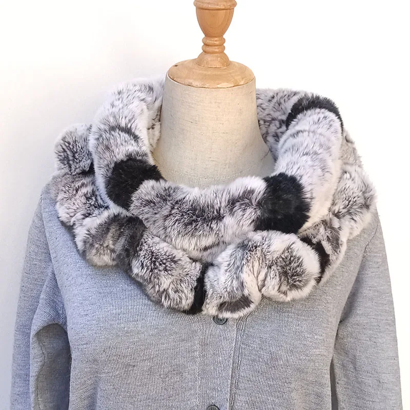 Women Winter Real Rex Rabbit Fur Scarf Warm Fashion Gray Frost Genuine Fur Neck Warmer Wave Cut Natural Fur Scarves
Women Winter Real Rex Rabbit Fur Scarf Warm Fashion Gray Frost Genuine Fur Neck Warmer Wave Cut Natural Fur Scarves
