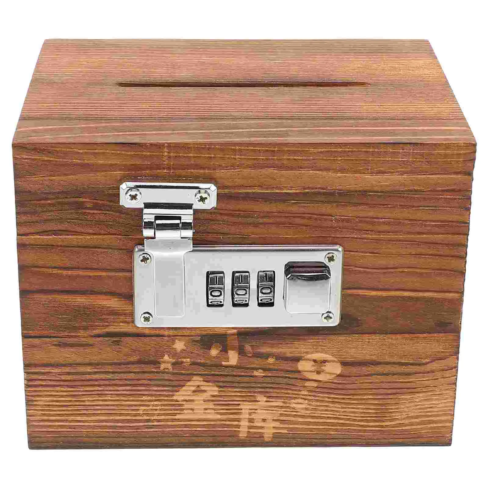 Retro Wood Password Lock Small Size Vintage Jar for Kids Adults Safe Sturdy Term Use Gift Idea Money Storage
Retro Wood Password Lock Small Size Vintage Jar for Kids Adults Safe Sturdy Term Use Gift Idea Money Storage