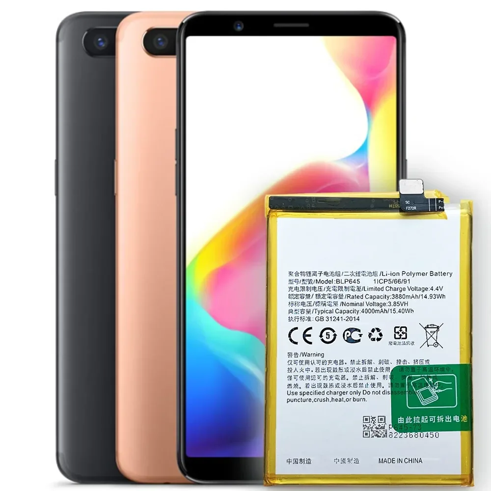 Высококачественная сменная батарея для Oppo R11S Plus BLP645 R11S + аккумулятор большой емкости для мобильного телефона со встроенной панелью
Высококачественная сменная батарея для Oppo R11S Plus BLP645 R11S + аккумулятор большой емкости для мобильного телефона со встроенной панелью
