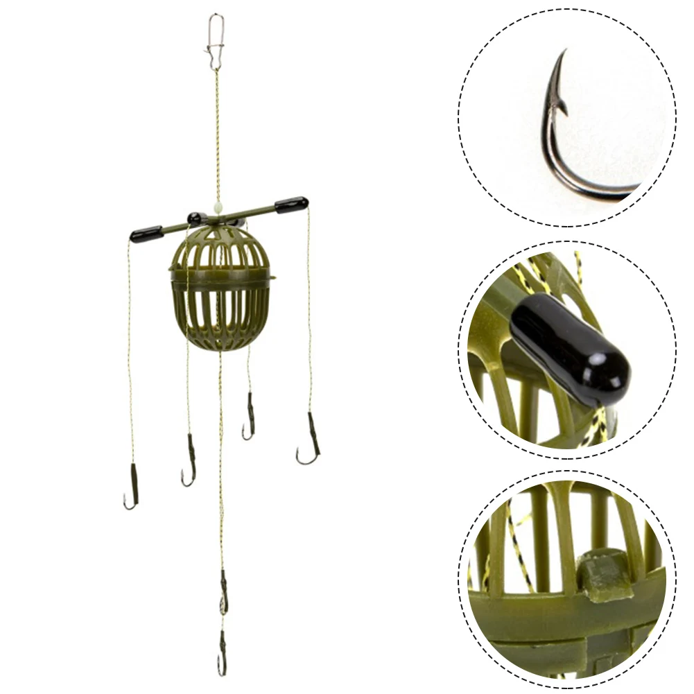 Bait Carp Fishing Feeder High Carbon Steel Fishing Baits Cages Hook Rig Set Explosion Hook Fishing Tackle Accessories
Bait Carp Fishing Feeder High Carbon Steel Fishing Baits Cages Hook Rig Set Explosion Hook Fishing Tackle Accessories