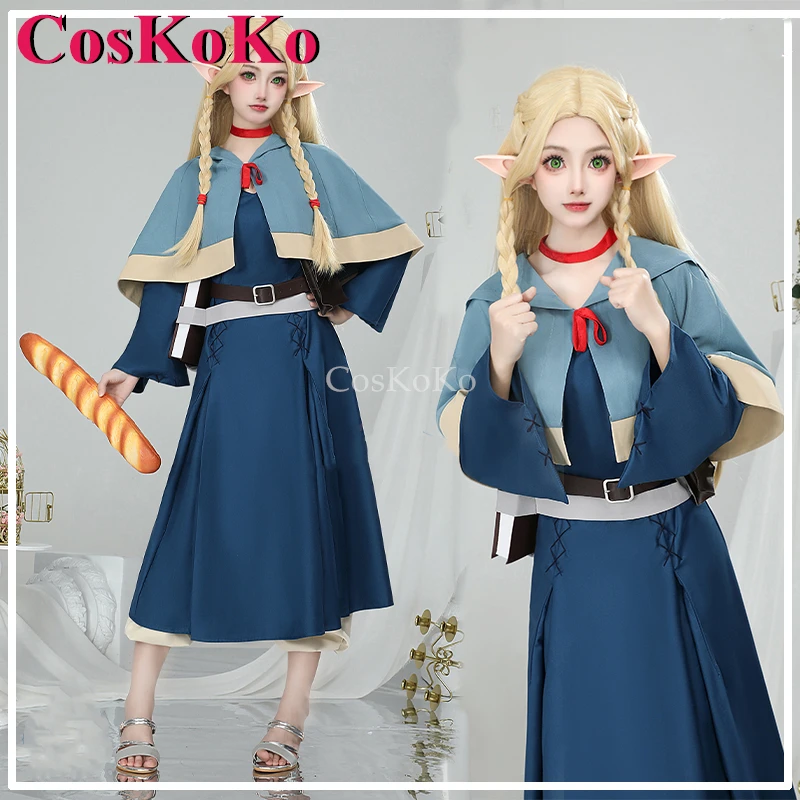 CosKoKo Marcille Cosplay Anime Delicious In Dungeon Costume Lovely Sweet Uniform Dress Halloween Party Role Play Clothing S-XL
CosKoKo Marcille Cosplay Anime Delicious In Dungeon Costume Lovely Sweet Uniform Dress Halloween Party Role Play Clothing S-XL
