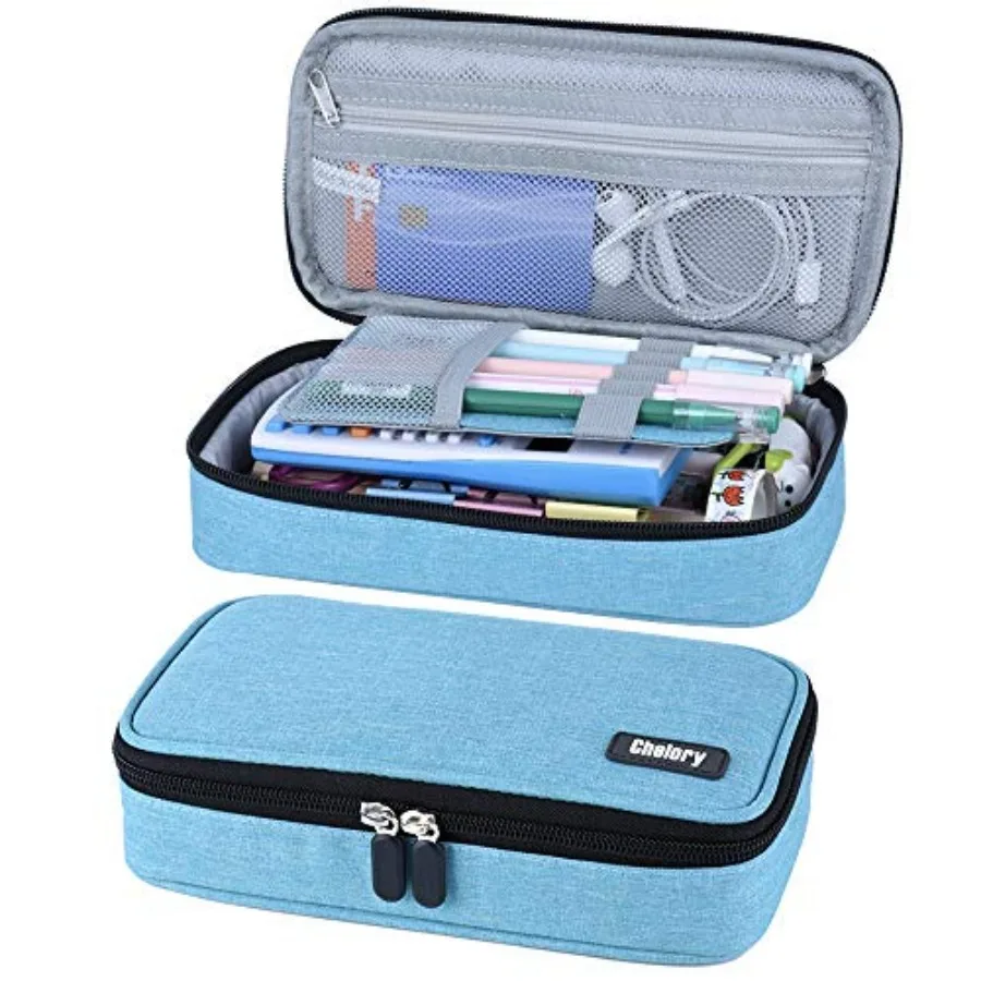Big Capacity Pencil Case Large Pencil Bag Pouch Pen Case Pencil Marker Holder Stationery Storage Makeup Bag for Office Supplies
Big Capacity Pencil Case Large Pencil Bag Pouch Pen Case Pencil Marker Holder Stationery Storage Makeup Bag for Office Supplies