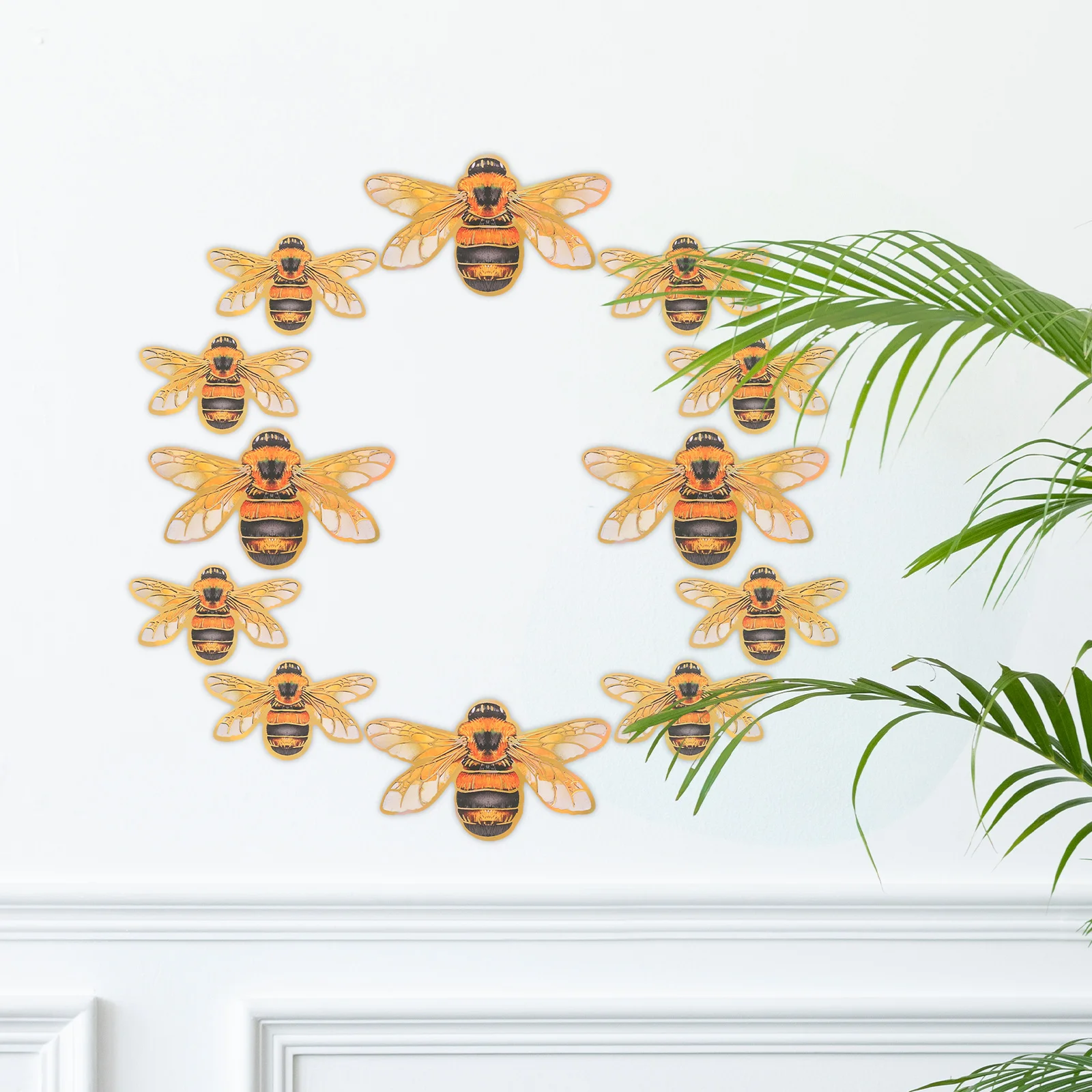 12pcs 3D Insect Wall Stickers Bee Themed Miniature Scene PVC Cartoon Animal Realistic Colors Living Room Bedroom Decor
12pcs 3D Insect Wall Stickers Bee Themed Miniature Scene PVC Cartoon Animal Realistic Colors Living Room Bedroom Decor