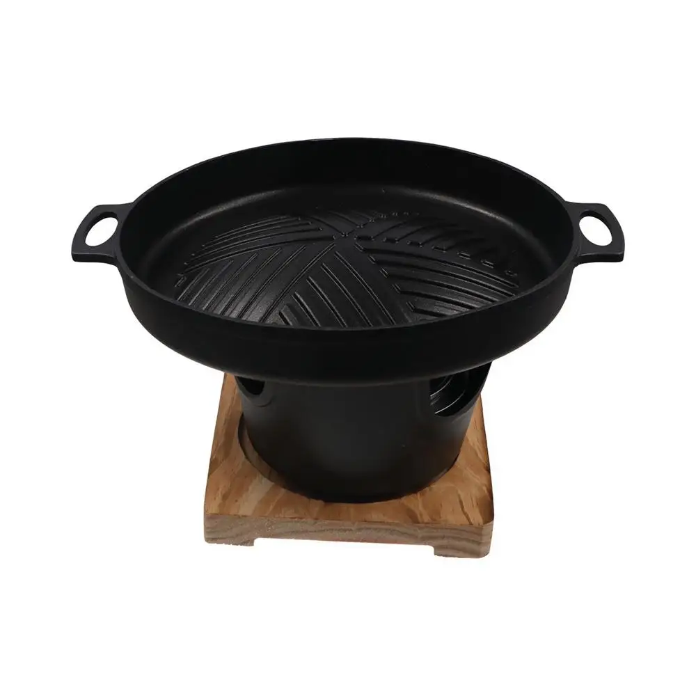 Korean Detachable Japanese Alcohol Stove Non-stick Portable Barbecue Grill BBQ Plate Camping
Korean Detachable Japanese Alcohol Stove Non-stick Portable Barbecue Grill BBQ Plate Camping