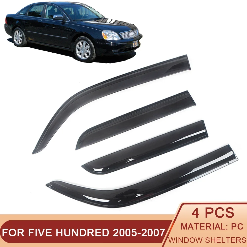 For Ford Five Hundred 500 2005-2007 Side Window Wind Deflectors Visors Black Rain Guard Door Visor Vent Shades Dark Ventvisor
For Ford Five Hundred 500 2005-2007 Side Window Wind Deflectors Visors Black Rain Guard Door Visor Vent Shades Dark Ventvisor