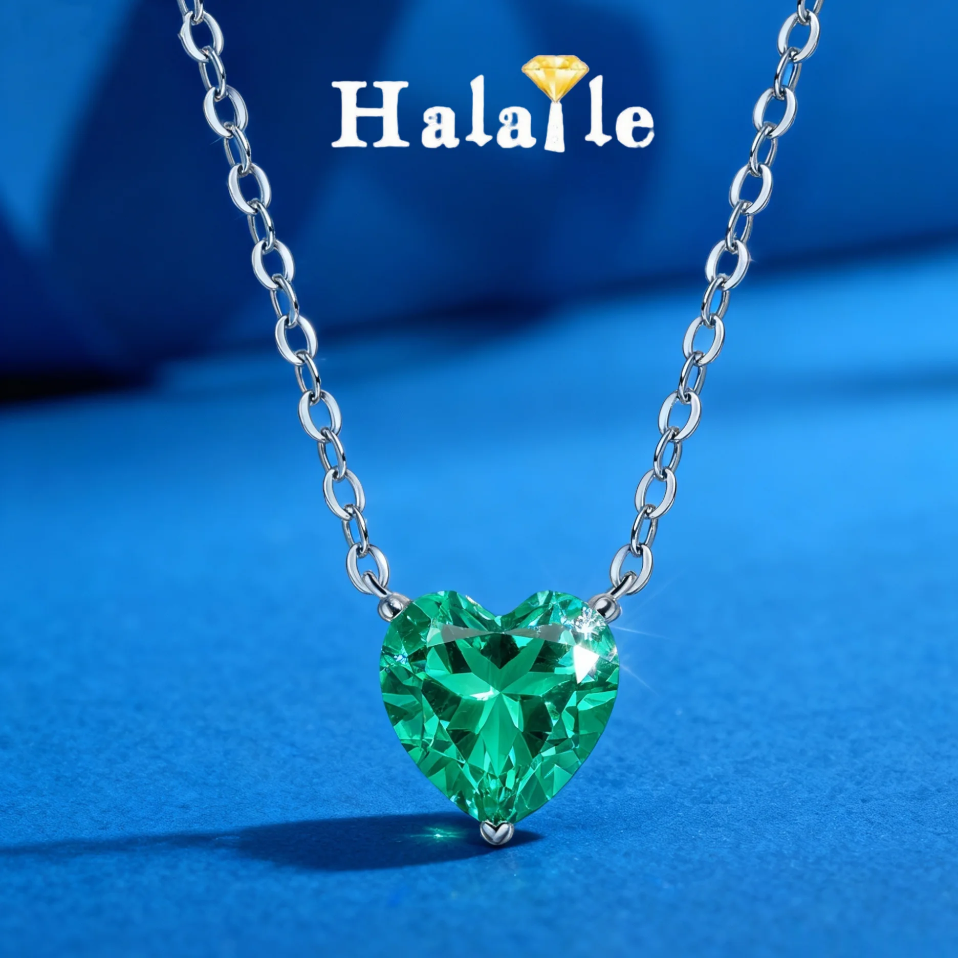 Halaile 8MM 2CT Moissanite /Lab-Grown Emerald Heart Pendant Necklace S925 Silver For Women Sparkling Engagement Anniversary
Halaile 8MM 2CT Moissanite /Lab-Grown Emerald Heart Pendant Necklace S925 Silver For Women Sparkling Engagement Anniversary