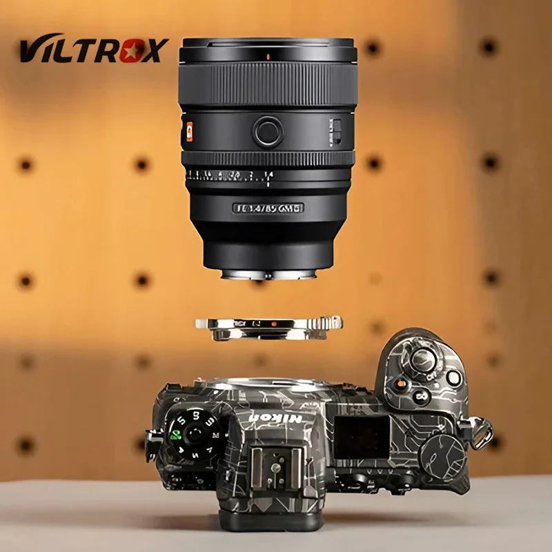 Viltrox E-Z AF Lens Mount Adapter Auto Focus Adapter for Sony E Mount Lenses to Nikon Z Mount Cameras Nikon ZF Z6II Z7II Z9 Z30
Viltrox E-Z AF Lens Mount Adapter Auto Focus Adapter for Sony E Mount Lenses to Nikon Z Mount Cameras Nikon ZF Z6II Z7II Z9 Z30