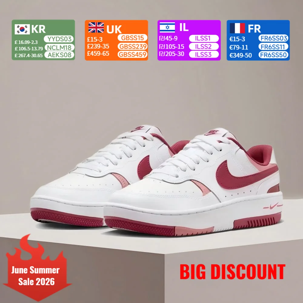 Nike Gamma Force Women's Red Comfortable Fashionable Versatile Trendy Non-Slip Durable Sneakers Thick-Sole Sneakers FQ8877-100
Nike Gamma Force Women's Red Comfortable Fashionable Versatile Trendy Non-Slip Durable Sneakers Thick-Sole Sneakers FQ8877-100