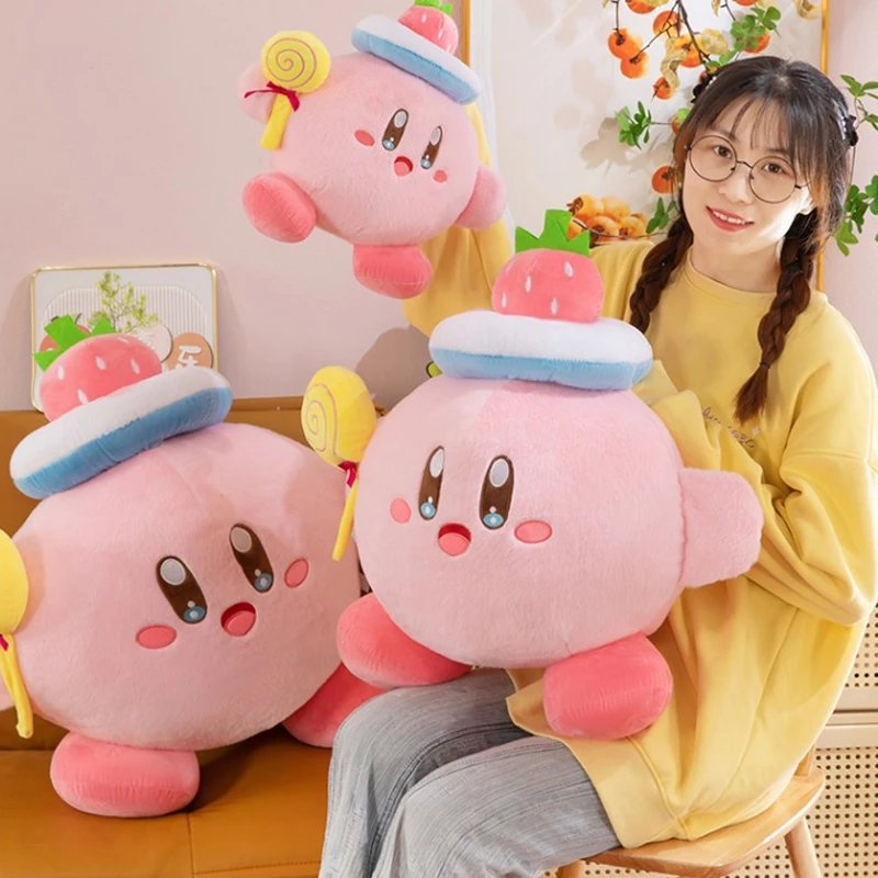 35-65cm Lollipop Kirby Plush Toy Stuffed Doll Big Size Cartoon Anime Star Hug Pillow Pink Gift for Kids Birthday Room Decoration
35-65cm Lollipop Kirby Plush Toy Stuffed Doll Big Size Cartoon Anime Star Hug Pillow Pink Gift for Kids Birthday Room Decoration