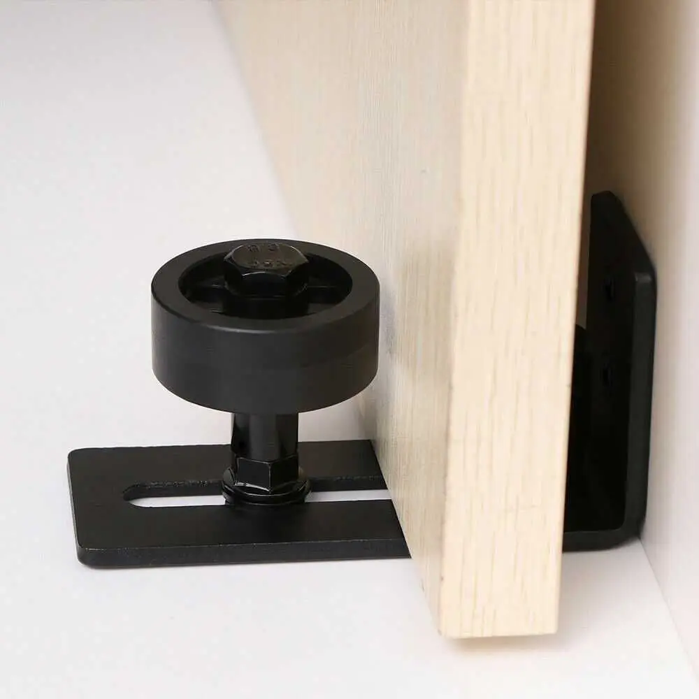 Portable Metal Door Floor Guides 8 in 1 Anti-Swing Stopper Limit Wheel Adjustable Fixed Frame Barn Door Locator Door Hardware
Portable Metal Door Floor Guides 8 in 1 Anti-Swing Stopper Limit Wheel Adjustable Fixed Frame Barn Door Locator Door Hardware