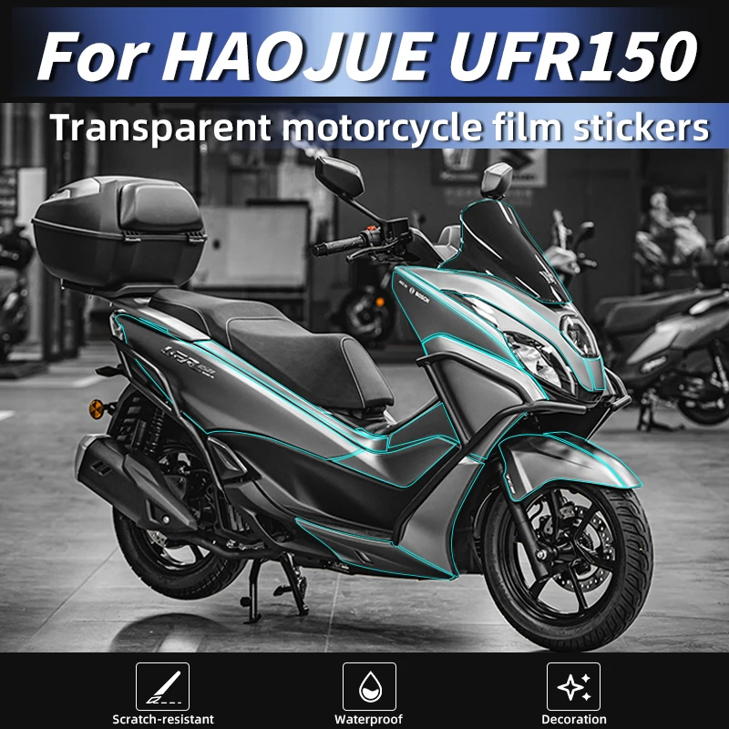 For 2025 Haojue UFR150 Transparent Tank & Fairing Protective Film TPU Waterproof Self-Healing Motorcycle Mod
For 2025 Haojue UFR150 Transparent Tank & Fairing Protective Film TPU Waterproof Self-Healing Motorcycle Mod