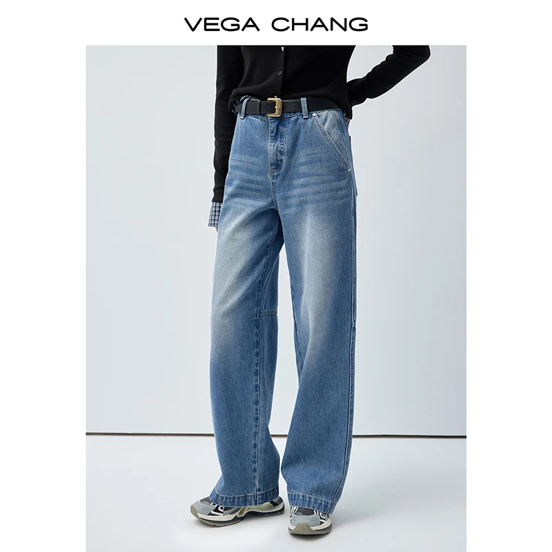 Vega Chang новые зимние женские прямые джинсы для похудения, длинные брюки
Vega Chang новые зимние женские прямые джинсы для похудения, длинные брюки