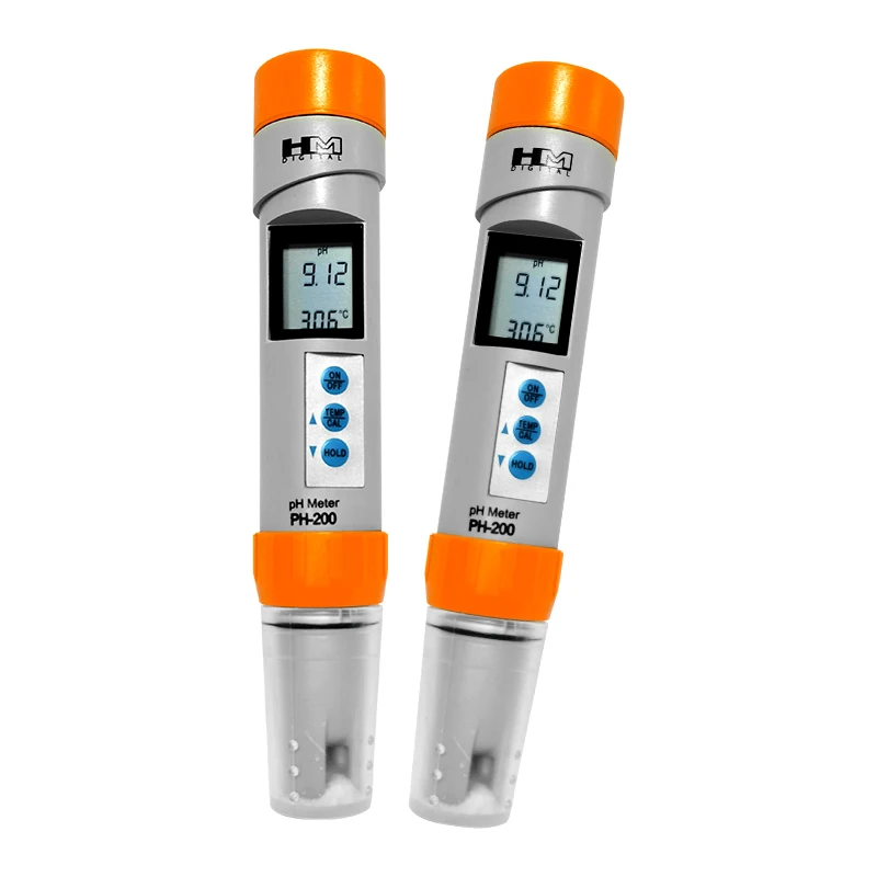 Digital PH-200 Water Quality Tester Pen Temperature PH Meter With Automatic Calibration Function
Digital PH-200 Water Quality Tester Pen Temperature PH Meter With Automatic Calibration Function