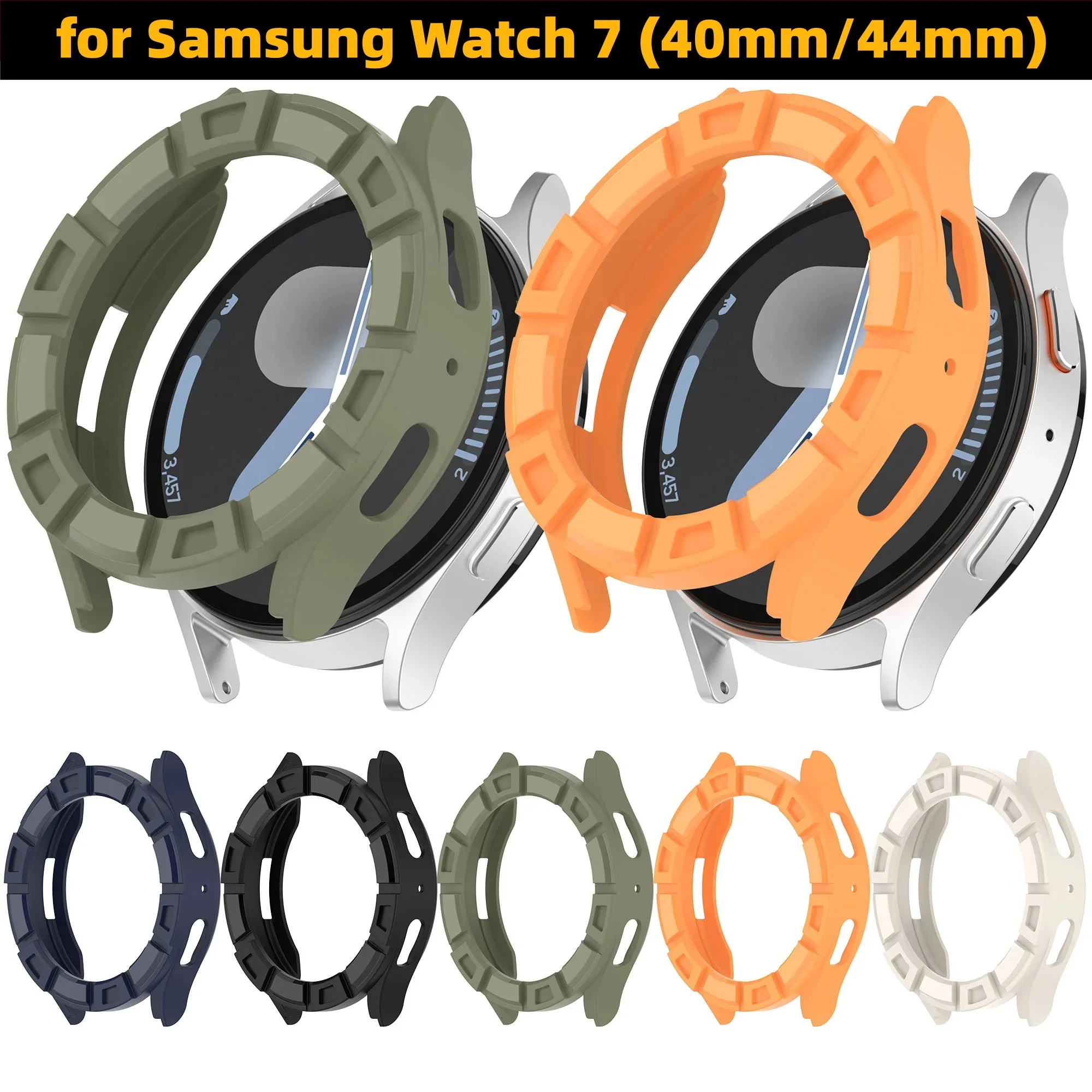 Soft TPU Hollow Case for Samsung Galaxy Watch 7 44mm 40mm Half Protective for Galaxy Watch7 44mm 40mm Bumper Accessories
Soft TPU Hollow Case for Samsung Galaxy Watch 7 44mm 40mm Half Protective for Galaxy Watch7 44mm 40mm Bumper Accessories