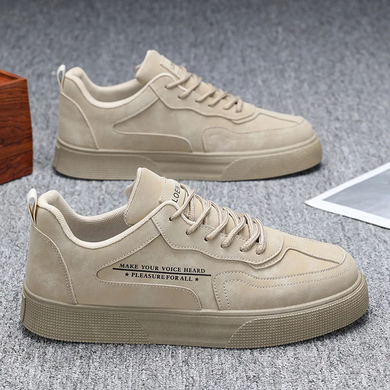 Casual Wear-Resistant Men's Shoes Lightweight Spring Fashion round Toe Laced up Sneakers Versatile Sports Style MPPMCK Model
Casual Wear-Resistant Men's Shoes Lightweight Spring Fashion round Toe Laced up Sneakers Versatile Sports Style MPPMCK Model